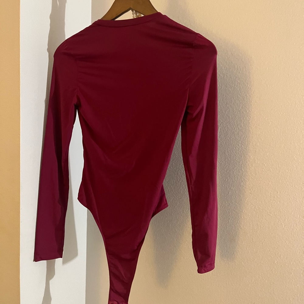 Maroon bodysuit - Picture 2 of 2